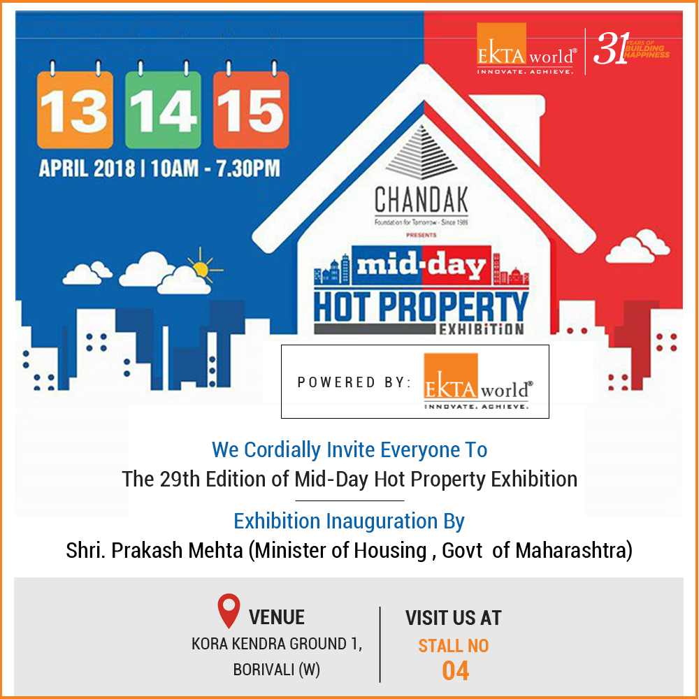 Chandak presents Mid-day Hot Property Exhibition 2018 Update